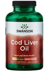 Swanson Cod Liver Oil 700mg framsida