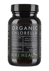 Organic Chlorella – 200 tabletter baksida näringsfakta