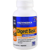 Enzymedica - Digest Basic + Probiotika - 90 Kapsler