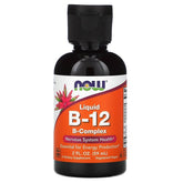 NOW Foods - Vitamin B-12 Liquid B-Complex