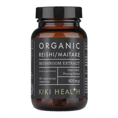 Kiki Health Reishi & Maitake Mushroom Extract framsida