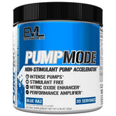 Pumpmode Powder Blue Raspberry förpackning framsida