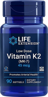 Vitamin K2 (MK-7) låg dos – 45mcg framsida