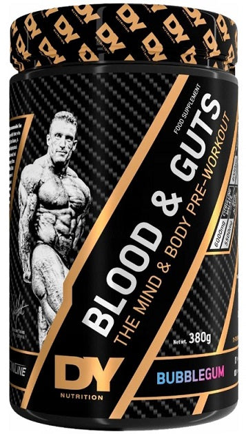 Blood and Guts Pre-Workout framsida