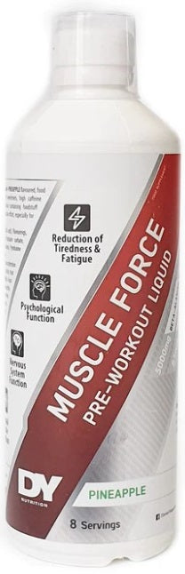 Dorian Yates Muscle Force Liquid Pre-Workout framsida