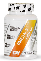Dorian Yates Omega 3 Fish Oil 60 softgels framsida