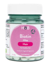 Holland & Barrett - Biotiini Hiuksille 300mcg