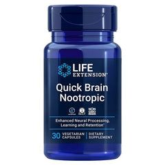 Quick Brain Nootropic – Kognitiv Skärpa framsida