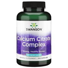 Swanson - Kalsiumcitraatti Kompleksi - 250mg