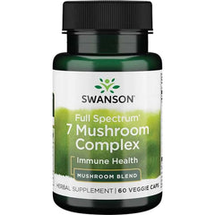 Swanson - Full Spectrum 7 Mushroom Complex - 30 Days - 60 Vcaps