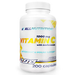 Allnutrition Vitamin C With Bioflavonoids baksida näringsfakta