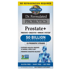 Dr. Formulated Probiotics Prostate+ framsida