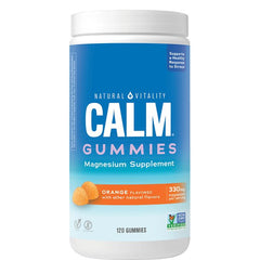 Natural Vitality - Calm Gummies, Appelsiini - 120 Gummies