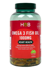 Holland & Barrett Omega 3 Fish Oil 1000mg framsida