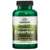 Swanson Full Spectrum Feverfew 380mg framsida