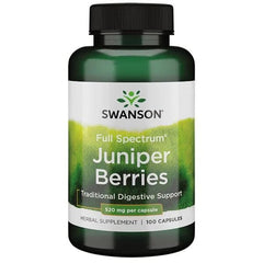 Swanson - Full Spectrum Juniper Berries - 100 Caps