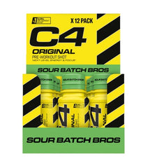 Cellucor - C4 Original Pre-Workout Shot, Sour Batch - 12 x 60ml