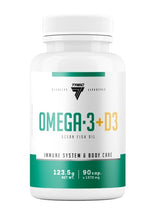 Trec Omega-3 + D3 90 kapslar framsida
