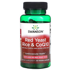 Red Yeast Rice & CoQ10 – Hjärt- & energistöd framsida