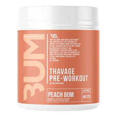 Raw Nutrition Savage Pre-Workout baksida näringsfakta
