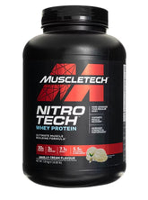 Nitro-Tech Whey Protein Vanilj framsida