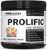 Pescience Prolific Pre-Workout framsida