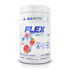 Flex All Complete baksida med näringsinformation