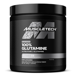 MuscleTech - Platinum 100% Glutamine - 300g (KORT DATUM 2026-08-30)