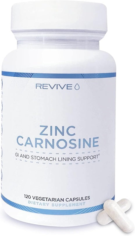 Zinc Carnosine – 120 vegetabiliska kapslar framsida