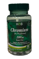 Chromium Picolinate 200mcg framsida