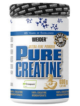 Weider Pure Creatine baksida näringsinformation