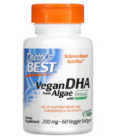 Doctor's Best - Vegansk DHA fra Alger