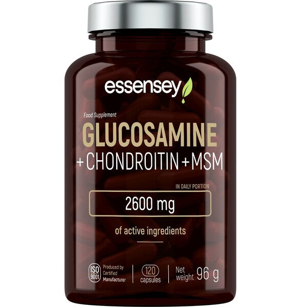 Glukosamin + Kondroitin + MSM näringsfakta och ingredienser