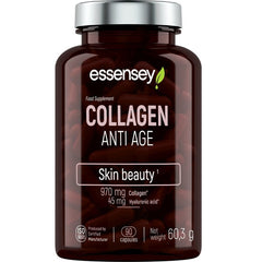 Kollagen Anti Aging – 90 kapslar baksida näringsinformation