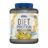 Diet Whey pulver textur detalj