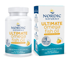 Ultimate Omega 2X – Citron etikett detalj