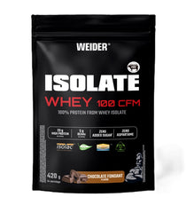 Whey Isolate 100 CFM baksida näringsfakta