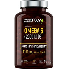 Essensey - Omega 3 + 2000IU D3 - 90 Caps