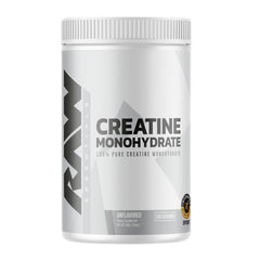 Raw Nutrition Essential Creatine Monohydrate baksida