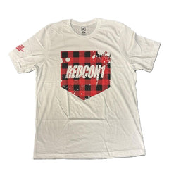 Redcon1 - Red Plaid Shield T-Shirt