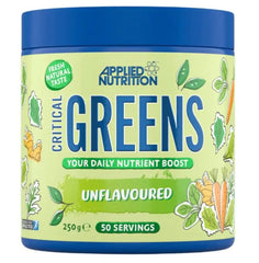Critical Greens – Grönt Pulver öppen förpackning