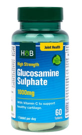 Holland & Barrett (H&B) - Glukosamiinisulfaatti C-vitamiinilla