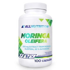 Moringa Oleifera – 100 kapslar baksida näringsinformation