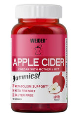 Weider Apple Cider Vinegar Gummies baksida