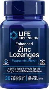 Enhanced Zinc Lozenges Pepparmintssmak framsida