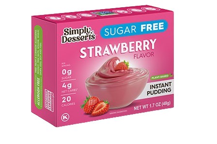 Simply Delish Instant Pudding Strawberry framsida