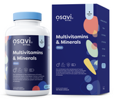 Osavi Multivitamins & Minerals Man baksida näringsinformation