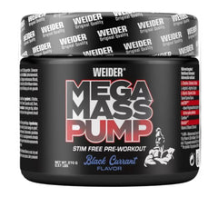 Weider - Mega Mass Pump (Mustaherukka - 270g)