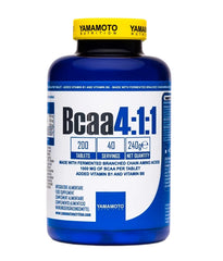 Yamamoto Research BCAA 4:1:1 baksida näringsfakta