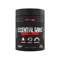 Conteh Sports Essential Gains baksida näringsfakta